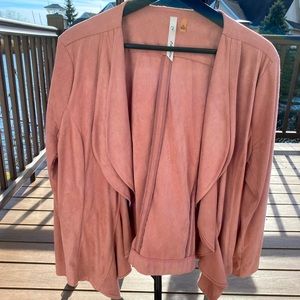 Pink blush lightweight jacket